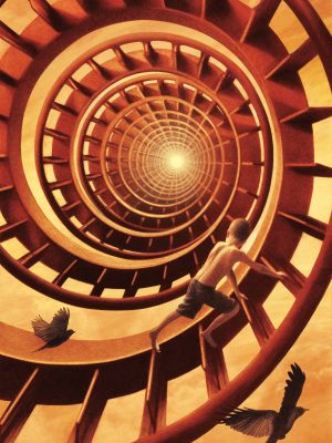 La Escalera - Loteria by John Picacio