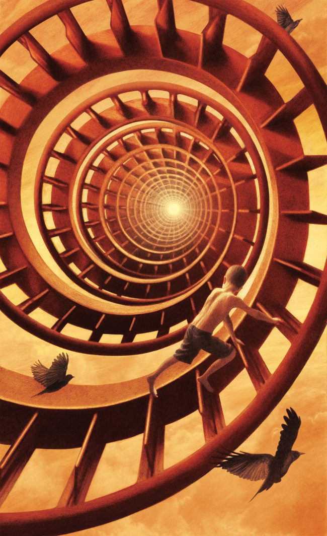 La Escalera - Loteria by John Picacio