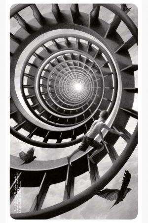 La Escalera | Loteria Grande Card by John Picacio