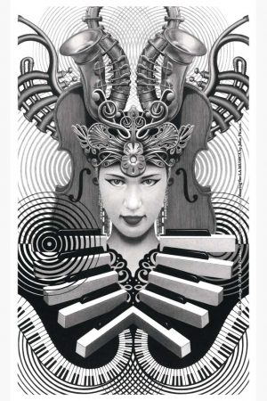 La Musica | Loteria Grande Card by John Picacio