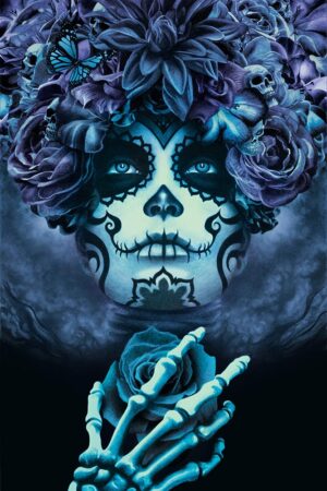 La Calavera Loteria - Limited-Edition Deluxe Giant Print - John Picacio